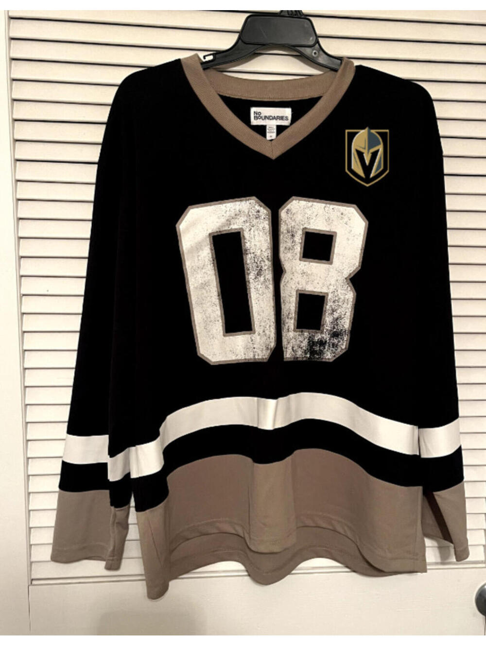 Las Vegas Golden Knights Hockey Shirt Men's XL Black